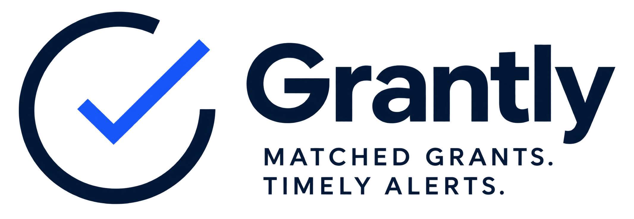 Grantly — Matched Grants. Timely Alerts.